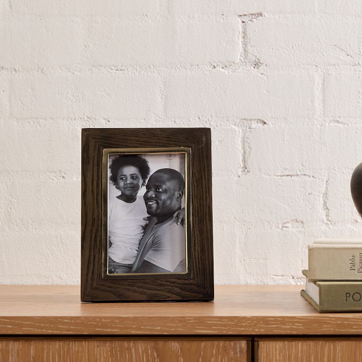 Julieta Wood Tabletop Frames, Ash & Metal | West Elm