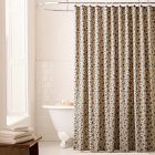 Open Box: Laney Floral Shower Curtain - Chambray