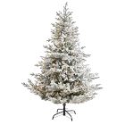 Faux Flocked Fraser Christmas Tree (6')