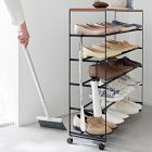 Yamazaki Rolling 5-Tier Shoe Rack