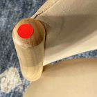 Open Box: Marcus Samuelsson Leather Dining Chair - Ludlow Leather Sand, Blonde