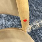 Open Box: Marcus Samuelsson Leather Dining Chair - Ludlow Leather Sand, Blonde