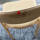 Open Box: Marcus Samuelsson Leather Dining Chair - Ludlow Leather Sand, Blonde
