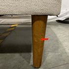 Open Box: Olive Standard Back Swoop Arm Right Arm Chaise - Twill Sand, Pecan