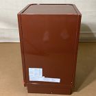 Open Box: Pierce &amp; Ward Lacquered Nightstand (16") - Natural Brown, Claro Knobs