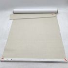 Open Box: Woven Basketweave Blackout Roller Shade (26"W x 66"L) - Cream