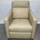 Open Box: Harris Leather Power Recliner - Ludlow Leather Sand, Black