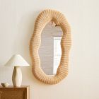 Jonesy Rattan Mirror