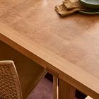 Fredrick Burl Inlay Top Dining Table (85")