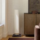 Tarver Ceramic &amp; Parchment Floor Lamp (35"&ndash;54")