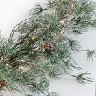 Faux Frosted Pine Cone Garlands