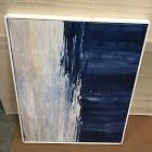 Open Box: Sweet Deluge Framed Wall Art by Minted for West Elm (40.5"W x 30.5"H) - Blue, White Frame