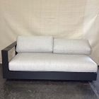 Open Box: Telluride Aluminum Outdoor Left Arm Sofa (76") - Dark Bronze