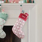 Festive Fun Quilted Print Stocking Collection