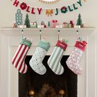 Festive Fun Quilted Print Stocking Collection