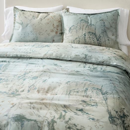 Silky TENCEL™ Abstract Tapestry Duvet Cover & Shams | West Elm
