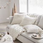 Textured Waves Pillow Cover