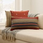 Stitched Ditsy Geo Pillow Cover