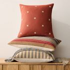 Stitched Ditsy Geo Pillow Cover