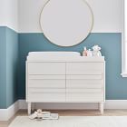 Gemini 6-Drawer Wide Dresser with Removable Topper (56")