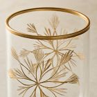 Etched Snowflake Glassware Sets