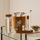 Leather-Wrapped Barware Collection