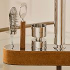 Leather-Wrapped Barware Collection