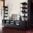 Industrial Solid Wood Modular Media Console (49"&ndash;67")