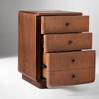 Pierce &amp; Ward Burl Wood Nightstand (18")