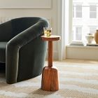 Wooden Pedestal Drink Table (8")