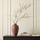 Faux White Blossom Branch
