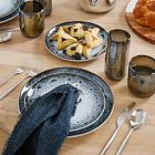 Reactive Glaze Stoneware Salad Plate Sets
