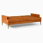 Andes Leather Futon (83.5")