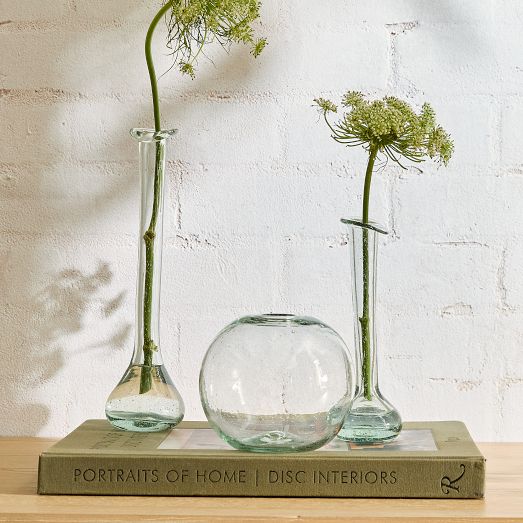 Pure Currant Recycled Glass Vases