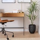 Industrial Solid Wood Storage Desk (48")