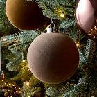 Glass Ball Ornament Sets - Neutral