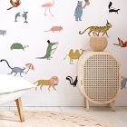 Mej Mej x West Elm Party Animals Peel &amp; Stick Wall Decals