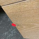 Open Box: Miles Executive Desk (64") - Toasted Oak
