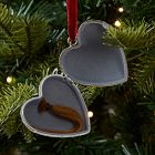 Metal Heart Locket Ornament