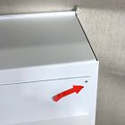 Open Box: Yamazaki Entryway Storage Cart - White