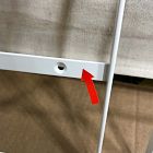 Open Box: Yamazaki Entryway Storage Cart - White
