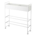 Open Box: Yamazaki Entryway Storage Cart - White