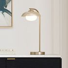 Bezel Perforated Metal Table Lamp (19")