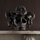 Terracotta Flower Skeleton Object