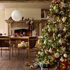 Large Glass Ball Ornaments (Set of 4) - Red