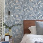 Tempaper Layered Palm Faux Grasscloth Peel &amp; Stick Wallpaper