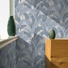Tempaper Layered Palm Faux Grasscloth Peel &amp; Stick Wallpaper