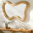 Jonesy Rattan Mirror
