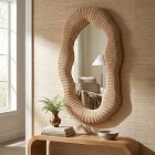 Jonesy Rattan Mirror
