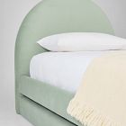 Elora Arched Upholstered Bed Trundle Only